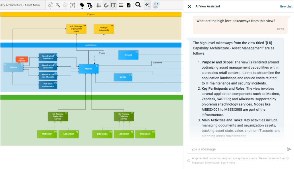 AI View Assistant in BlueDolphin